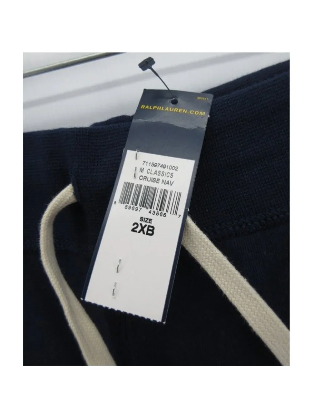 Polo Ralph Lauren Pants 2XB Big Sweatpants Baggy Lounge Yellow Pony